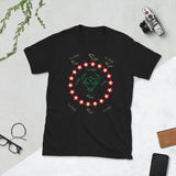 Toro, Stars, Mexico (black) Short-Sleeve Unisex T-Shirt