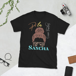 Pa La SANCHA (navy,black,white) Short-Sleeve Unisex T-Shirt