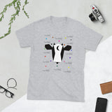 Cow, Stars, Conniebunchez Short-Sleeve Unisex T-Shirt