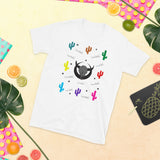 Bull, multi color cactus, Conniebunchez (White) Short-Sleeve Unisex T-Shirt